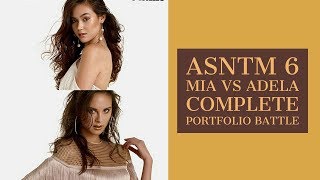 AsNTM 6: Adela VS Mia Full Portfolio Battle