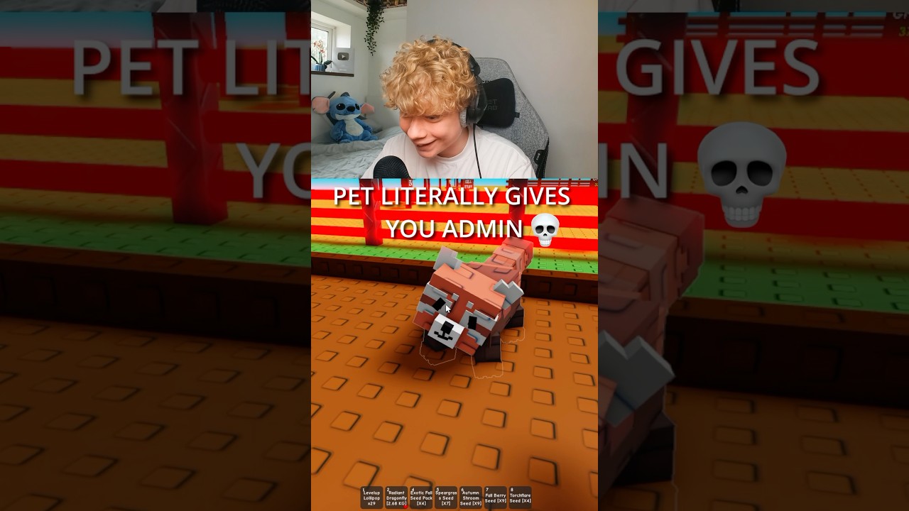 THIS PET GIVES YOU ADMIN 😭🙏🏻