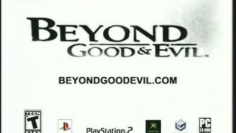 Beyond Good & Evil (PS2/Xbox/GC/PC) (2003) Video Game US Ad/Commercial