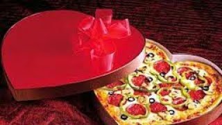 طريقة عمل البيتزا الرومانسية على شكل قلب بأسهل مكونات ???