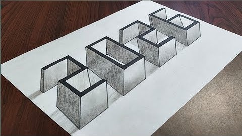 3D drawing 2026 on paper for step by step 
