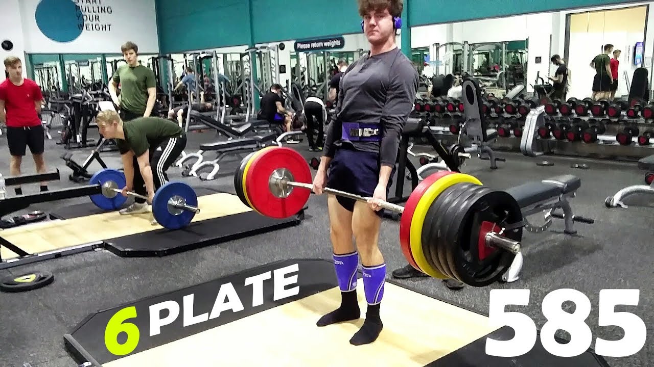 6 Plate Deadlift In Just 2 Years 17 19 *Deadlift Motivation* YouTube