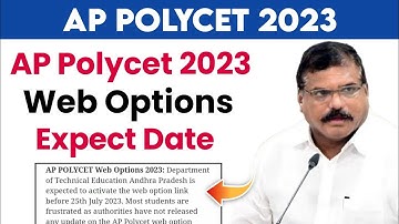 AP POLYCET WEB OPTIONS 2023 | AP POLYCET WEB OPTIONS 2023 DATE