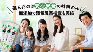 21種類の九州産野菜をギューっと凝縮した無添加「ドクターベジフル青汁」