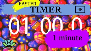 Easter timer for 1 minute with Music and Alarm - Relaxation, Meditation, Studying, Classroom, School screenshot 4