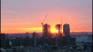 Williamsburg skyline at dawn