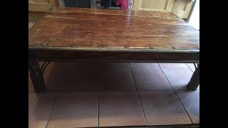 I created this video with the YouTube Slideshow Creator (https://www.youtube.com/upload) Large Wooden Coffee Table,modern 