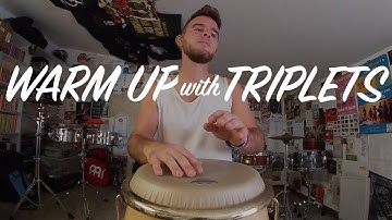 How To Do a Congas Warmup with Triplets