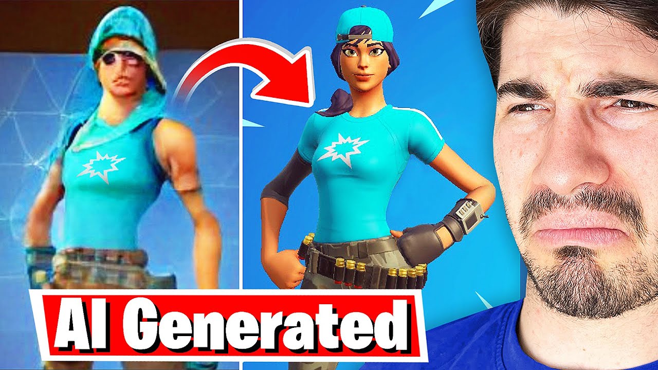 I let an AI decide my Fortnite game...