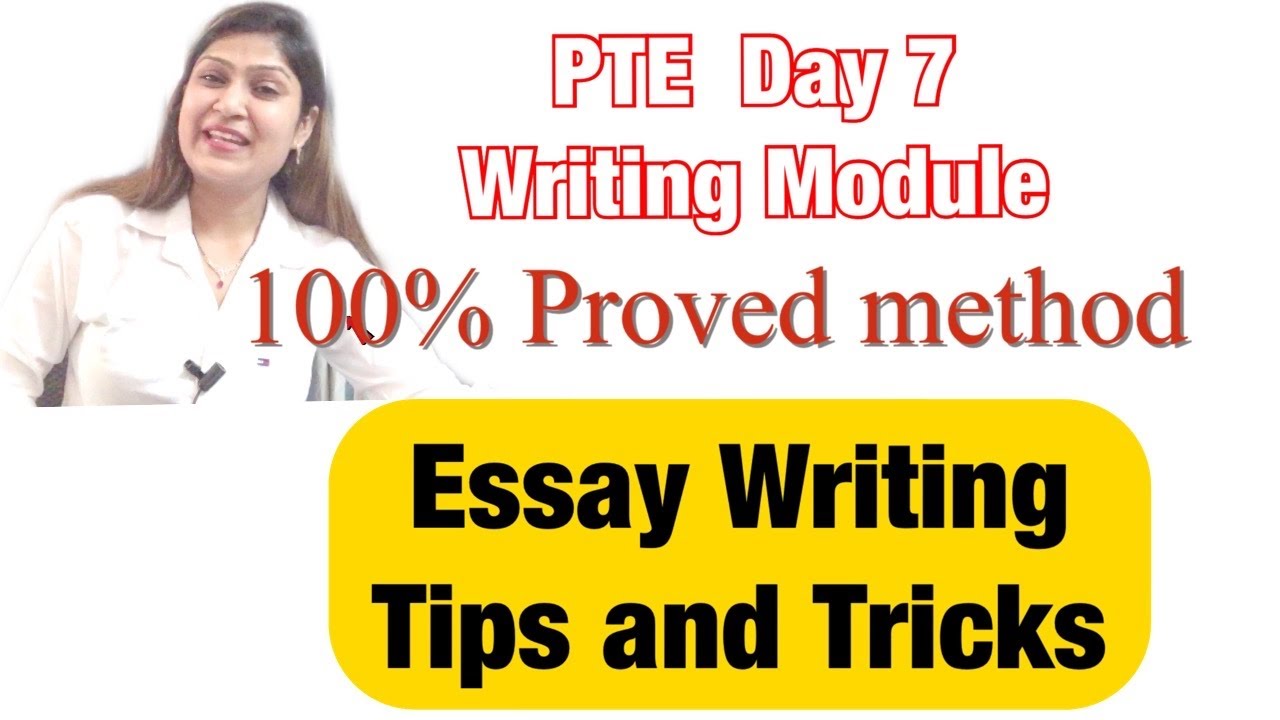 pte essay writing tips and tricks