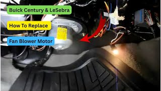 Fan Motor Replacement Buick Century / Buick LeSabre