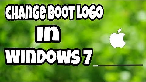 Change Boot Logo In - Windows 7 !!!