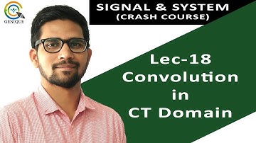 Lecture 18 I Direct convolution of rect Function I Signal and system I GATE