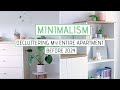 Decluttering my entire apartment before 2024  minimalism tips whole house declutter