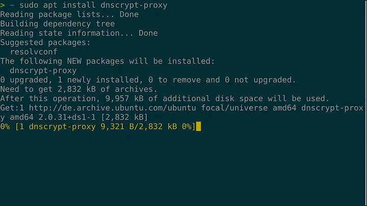 Encrypt your DNS on Ubuntu 20.04