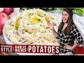 How to Make Steakhouse Style Garlic Mashed Potatoes | The Stay At Home Chef