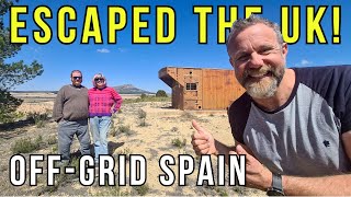 Escaped the UK… To OFF GRID Life in the Spanish Desert!