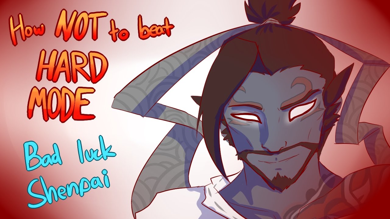 HOW NOT TO BEAT HARD MODE - Bad luck Shenpai | OVERWATCH (Junkenstein's Revenge Brawl)