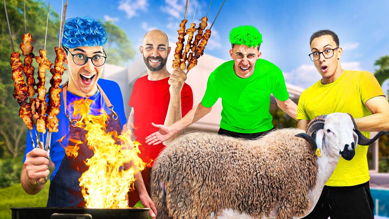 IL NOSTRO CANE LITIGA CON L' AGNELLO E TEKNOYD SI ARRABBIA nella STREAM HOUSE