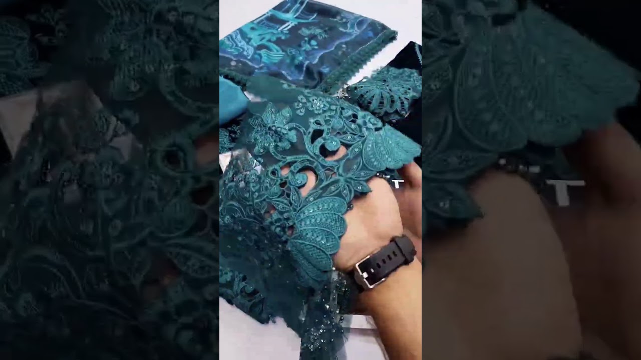 MARIA.B NEW ZINC VELVET PARTY WEAR