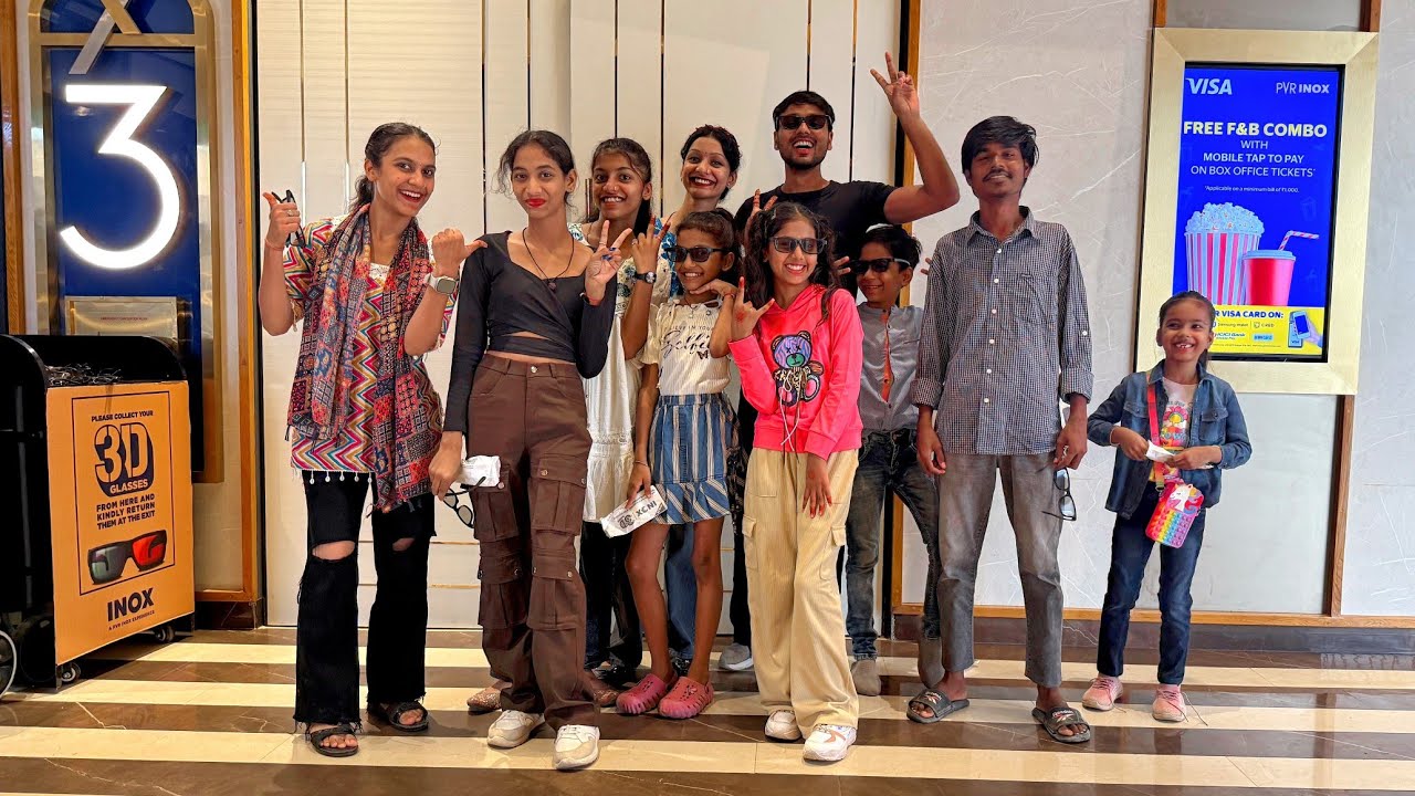 Finally Pehli Bar Movie Dekhne Cinemahall Gye 😍 lekin popat ho gya 😲