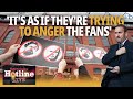 ‘It’s like they’re trying to anger the Rangers fans even more’ - Hotline Live