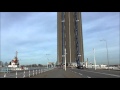 Brugopening Westsluisbrug (Zuidzijde) Basculebrug/ Drawbridge/ Pont Basculant/ Zugbrücke Terneuzen