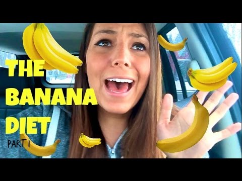 LIVING OFF BANANAS! | THE BANANA DIET (PART 1) - YouTube Marisa Demos