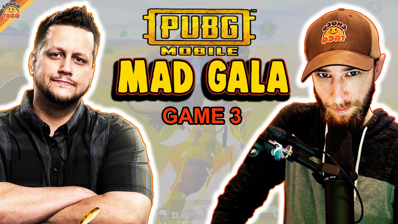 chocoTaco & Powerbang Eat Disgusting Jelly Beans in PUBG Mobile Mad Gala: Game 3