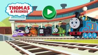 Thomas or friends the clips magic track  .. cartoon video .