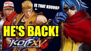KOF XV 2nd Open Beta: Krohnen, Terry, and Ryo Gameplay