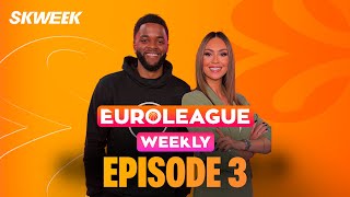 "MICIC, NADIR HIFI, TJ SHORTS" 🏀 EUROLEAGUE WEEKLY WITH DORA PANTELI & DARYL MACON - EPISODE 3