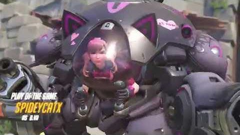 Overwatch: Quintuple Kill with D.Va