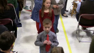 1st Grade Winter Sing 2018