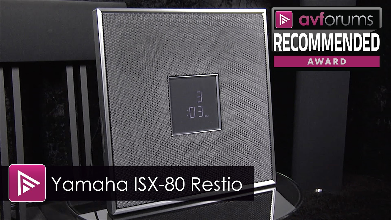 Yamaha restio isx-803 speaker review - YouTube