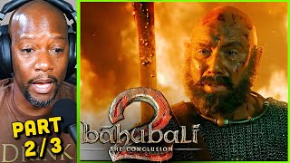 BAAHUBALI 2: THE CONCLUSION Part 2/3 Reaction! | Prabhas | Rana Daggubati | SS Rajamouli
