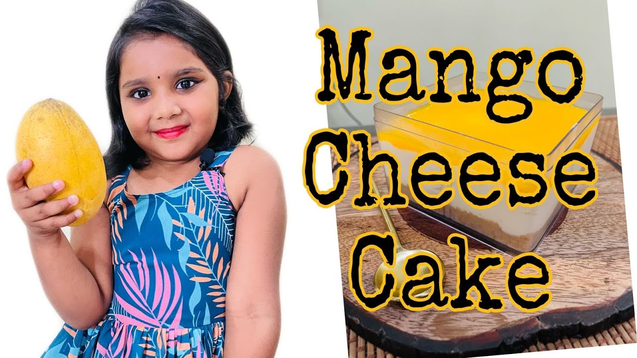 Mango Cheesecake | No Bake Mango Cheesecake| Dessert Box | Toddler Chef Eva |