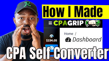How I Used CPA Self Converter in CPAGRIP to Make $34 Today (My Experience)