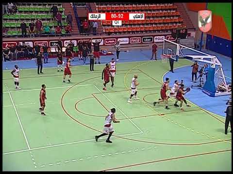 مهاراه رائعه من لاعبنا ايهاب امين فى مباراة الاهلى والزمالك لكرة السلة
