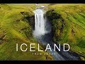 Iceland from above drone footage 2018