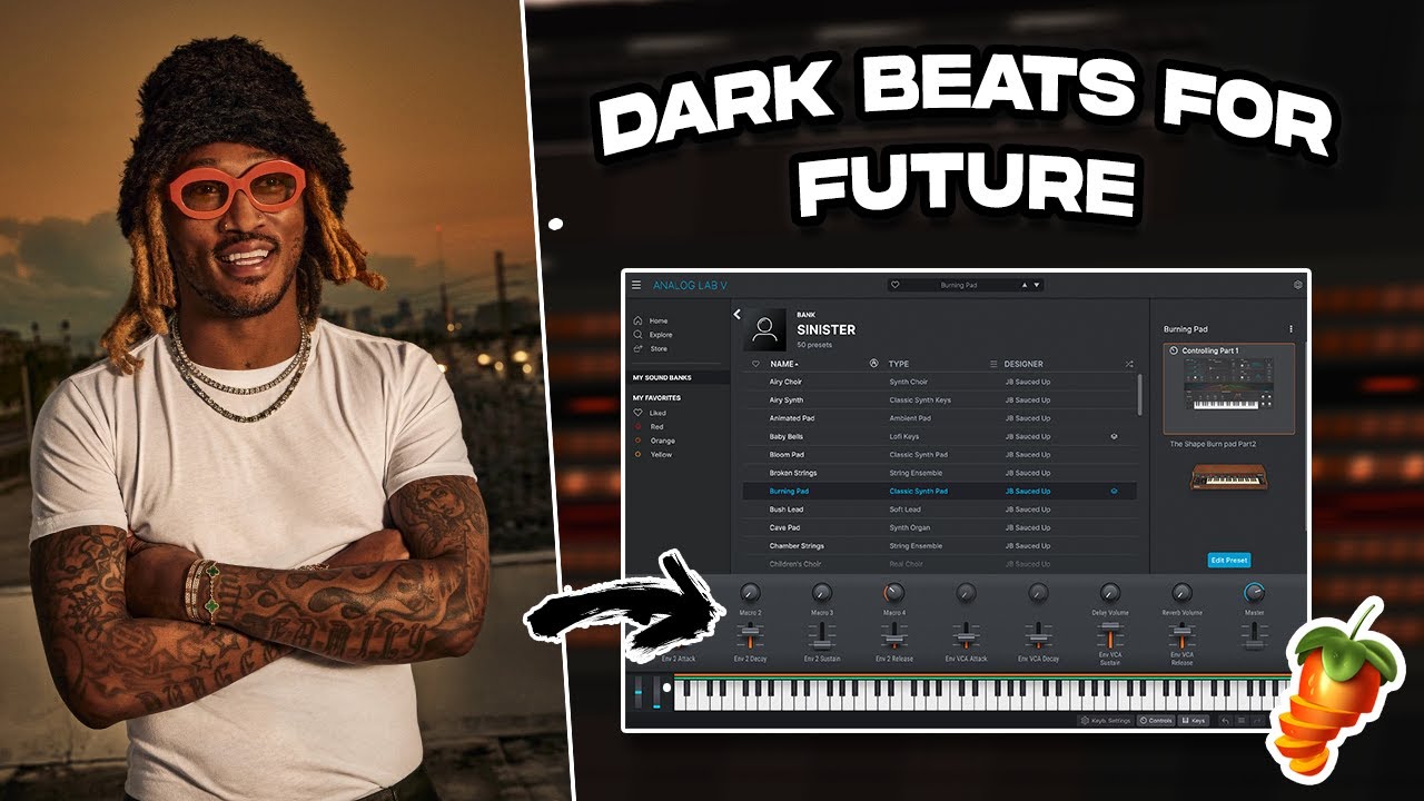 How To Make Easily Make Dark Beats For Future | FL Studio Tutorial ...