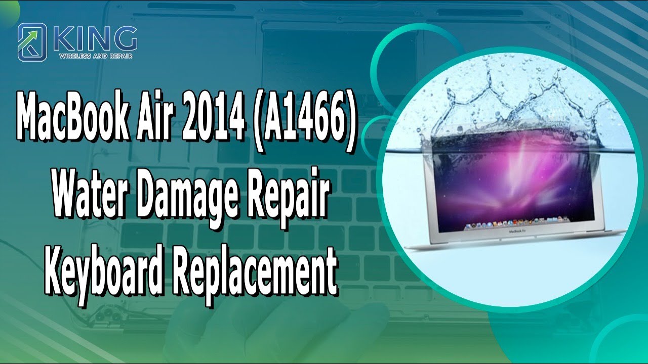 MacBook Air 2014 (A1466) Water Damage Repair and Keyboard Replacement ...