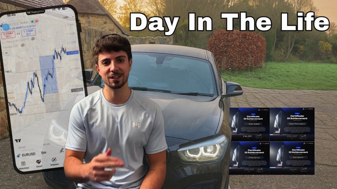 Day in the life of a full time FOREX trader (£2,000 profit) - YouTube