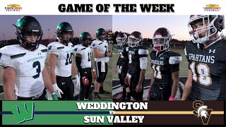 Weddington vs Sun Valley; Warriors Win Over Sun Valley, 42-21, For Sixth Straight Victory