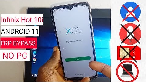 Infinix Hot 10i (PR652B, X658B, X658E) Frp bypass 2023 | Without Pc |  Mic/Voice Search Not working