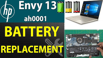 Hoe vervang ik de batterij van een HP ENVY 13 ah0001 laptop - Stapsgewijze handleiding🔋🪫