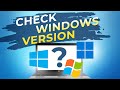 How to Check the Operating System Version on Your Windows Computer