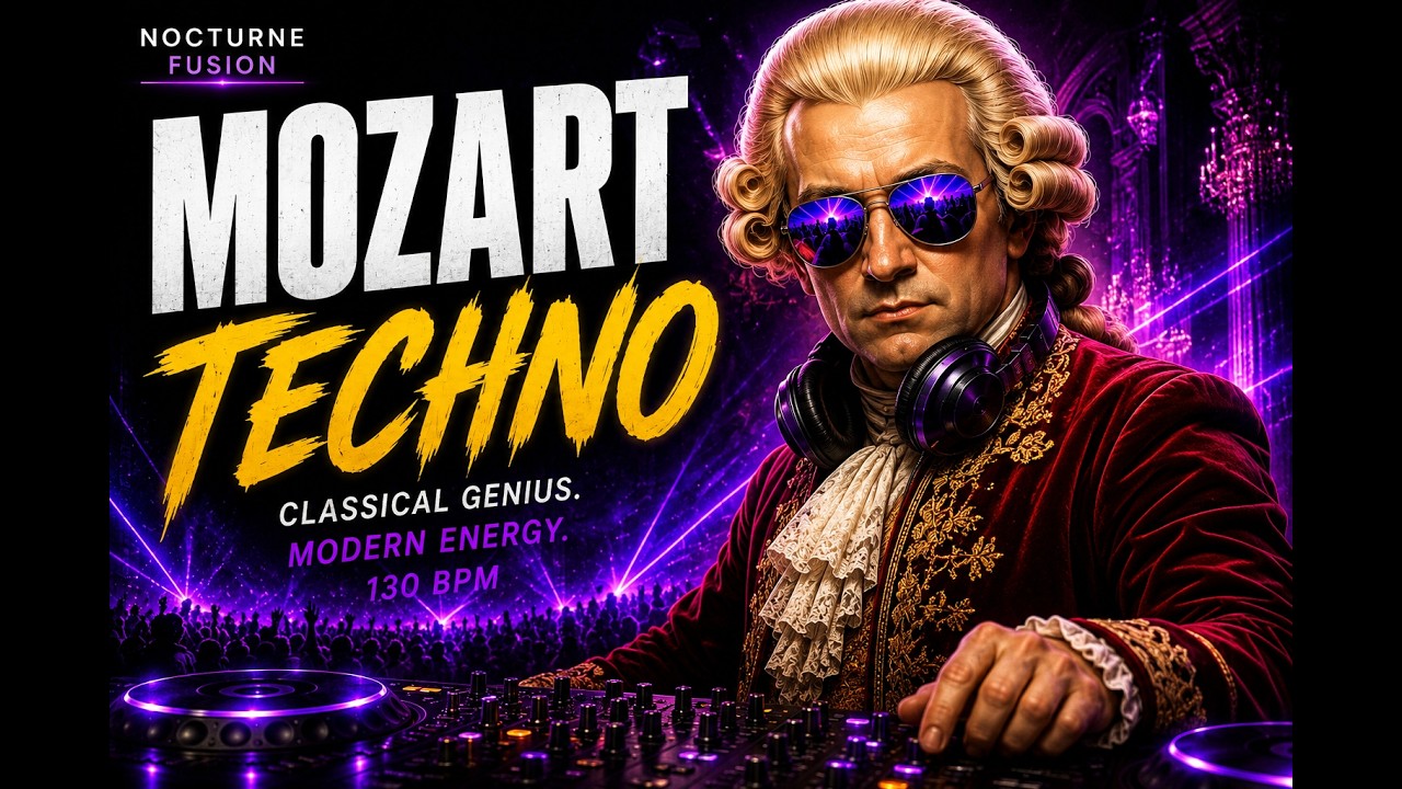 Mozart Remix | Classical Meets Melodic Techno ( Dark House Mix 130 BPM)