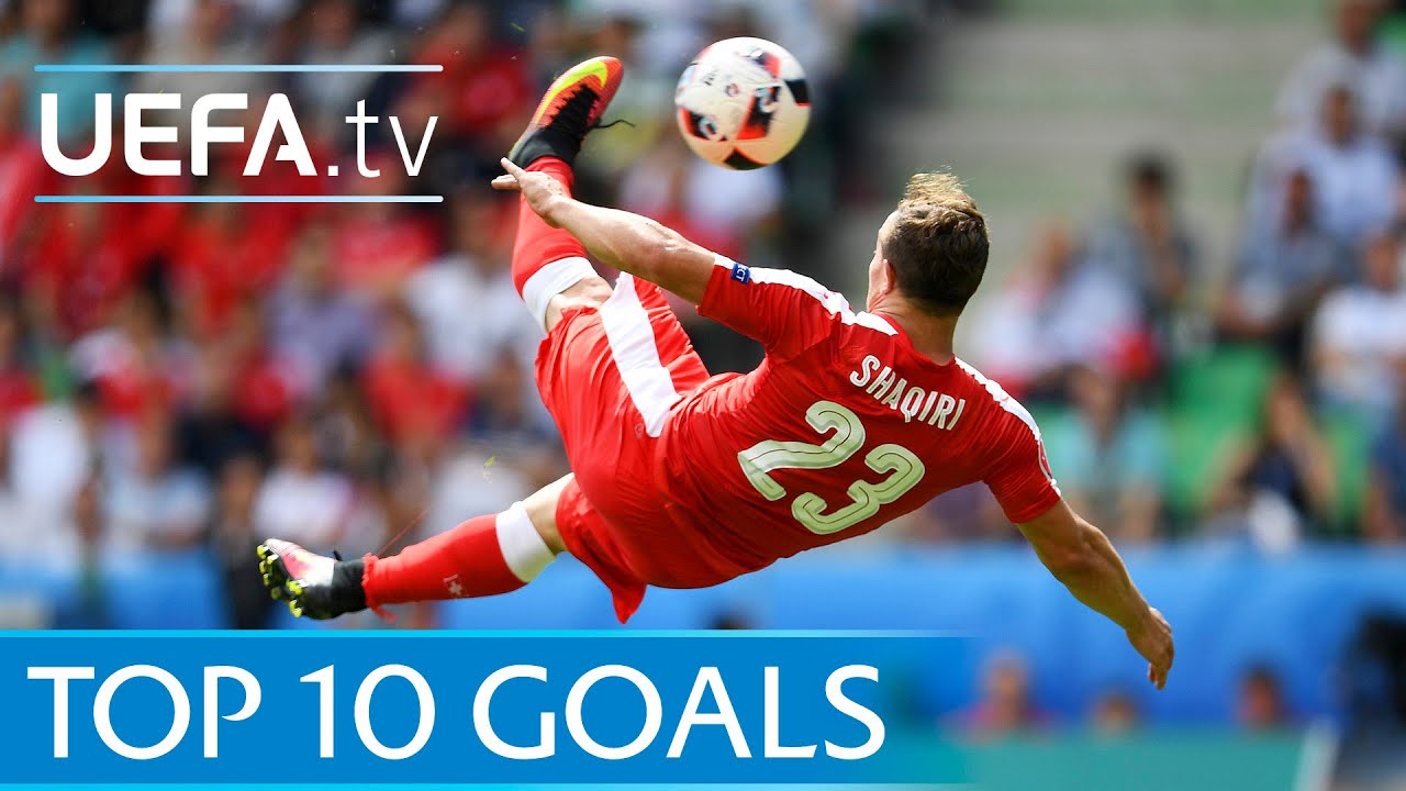 Top ten UEFA EURO 2016 goals - YouTube