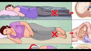 How to sleep during pregnancy || Best  Sleeping Position during pregnancy